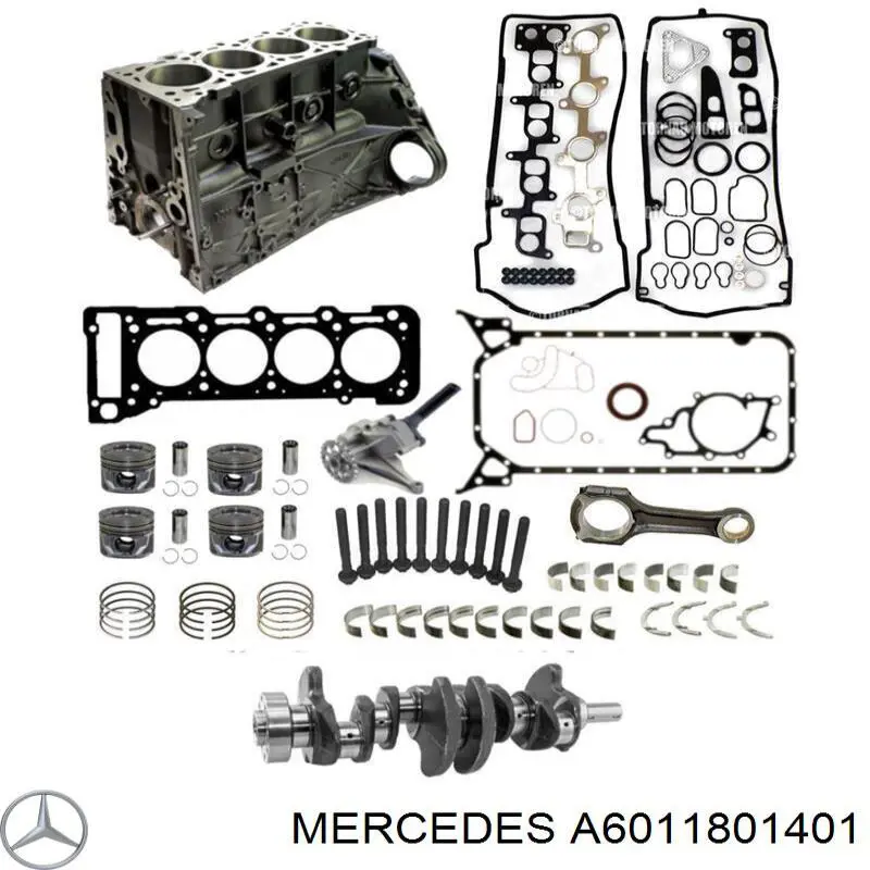 Купить A6011801401 Mercedes Насос маслозакачивающий
