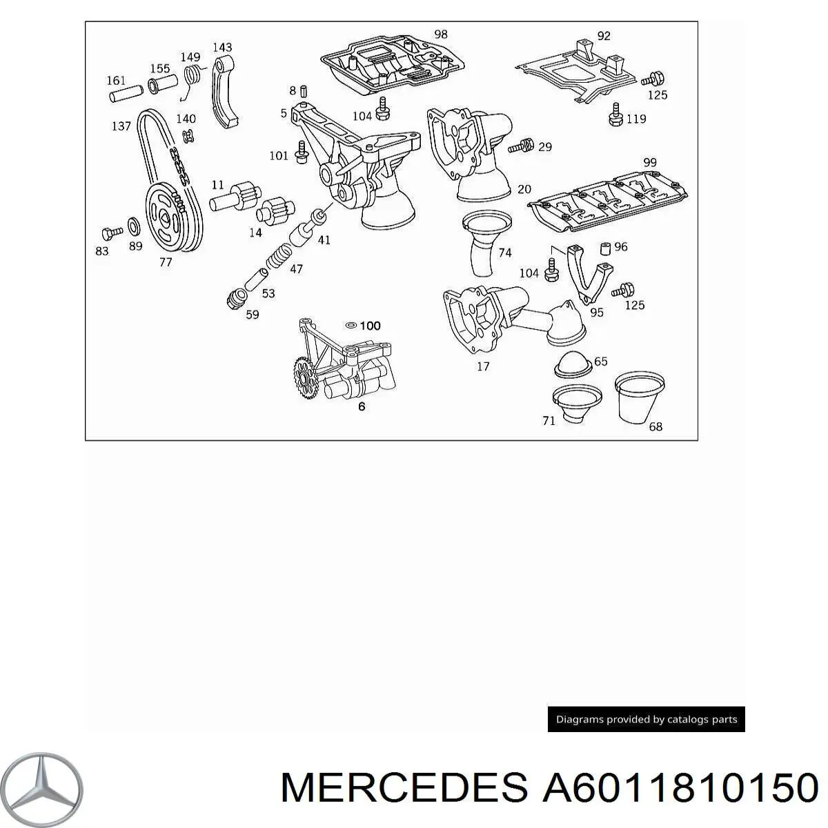  A6011810150 Mercedes