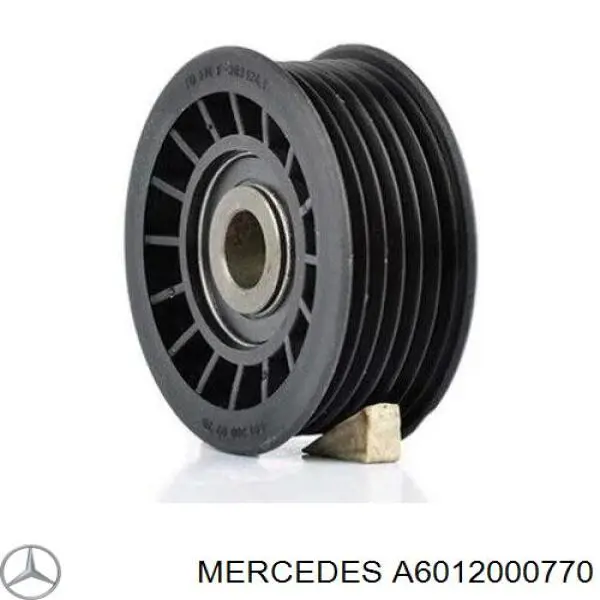 A6012000770 Mercedes rolo parasita da correia de transmissão