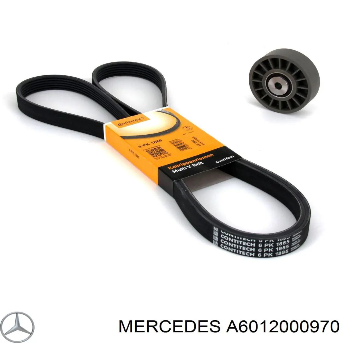 Купить A6012000970 Mercedes Натяжной ролик