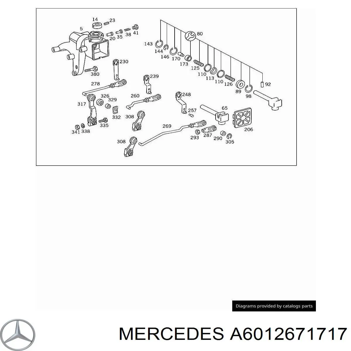 A6012671717 Mercedes 