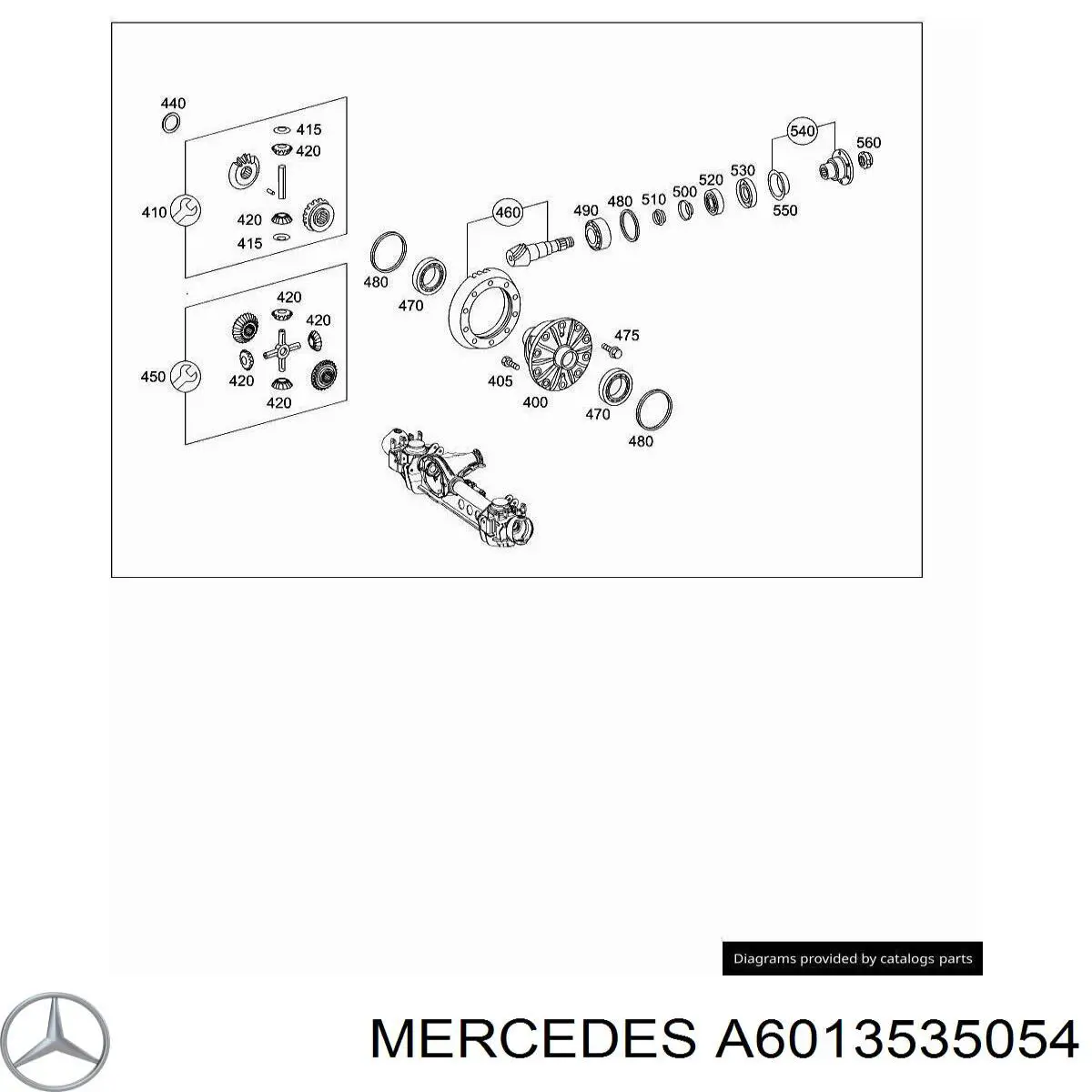  A6013535054 Mercedes