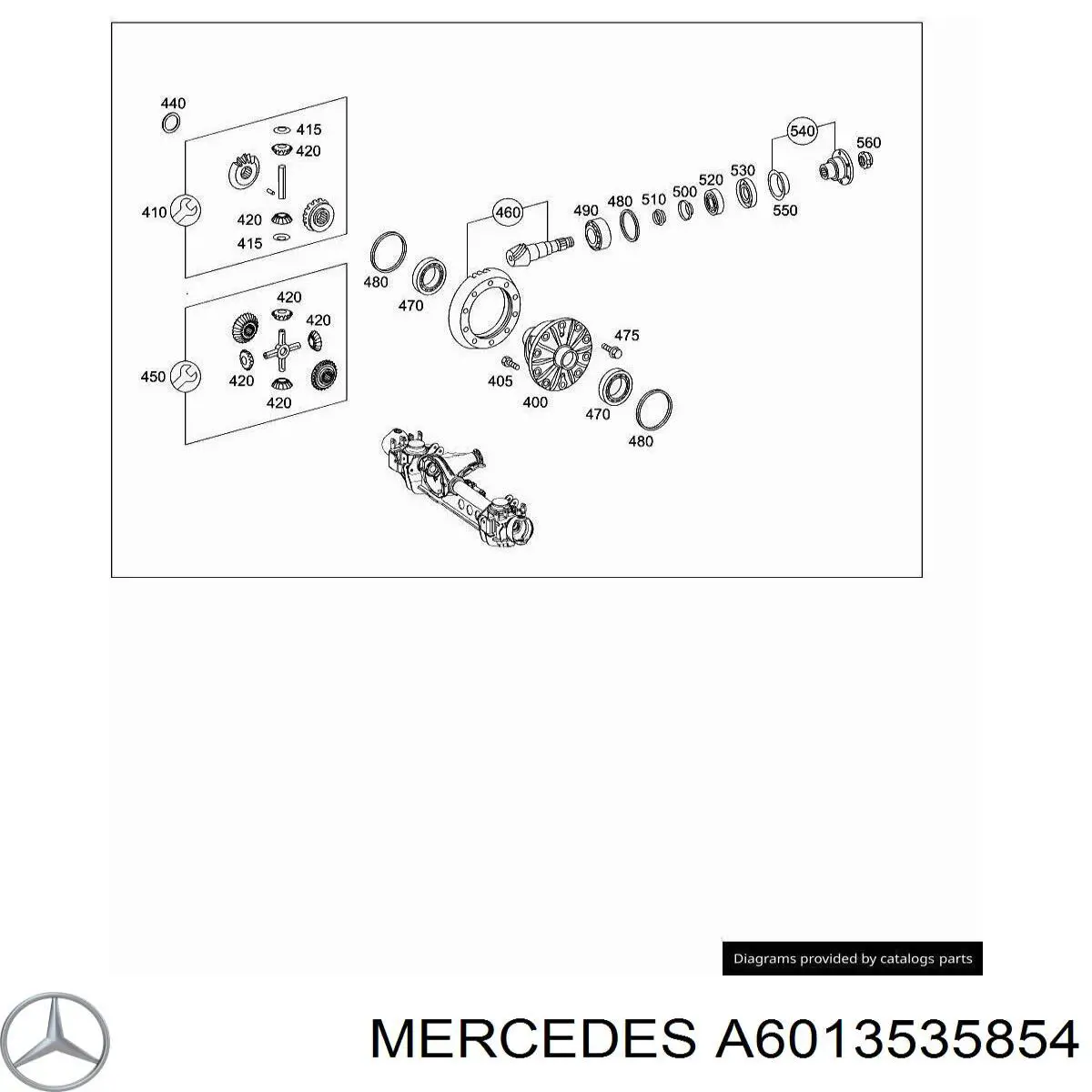 A6013535754 Mercedes 