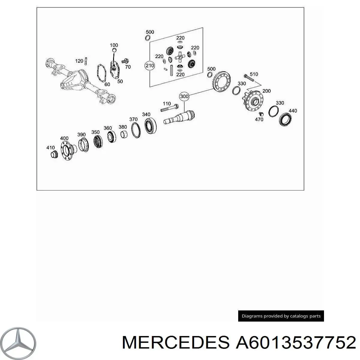  A6013537752 Mercedes