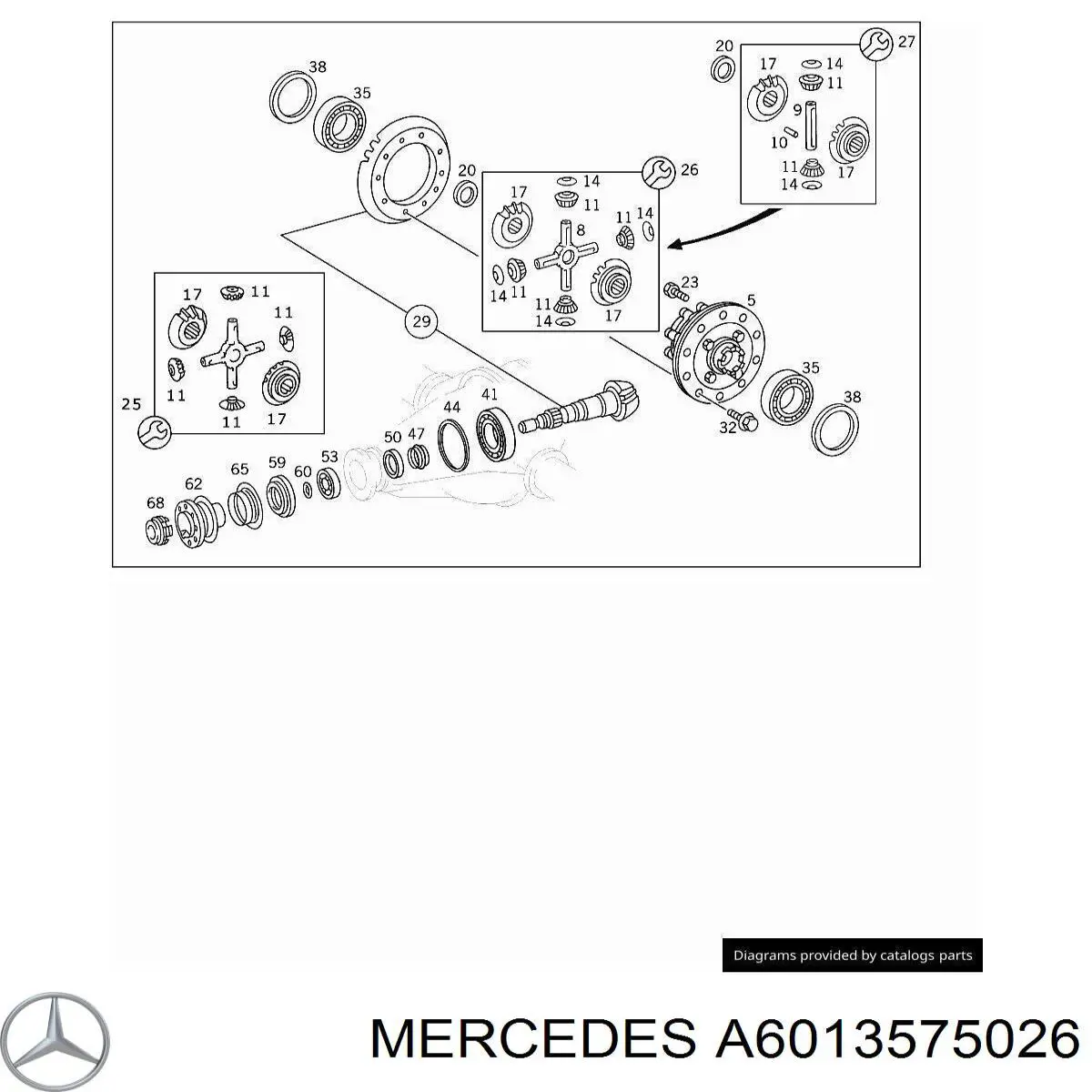 A6013575026 Mercedes 