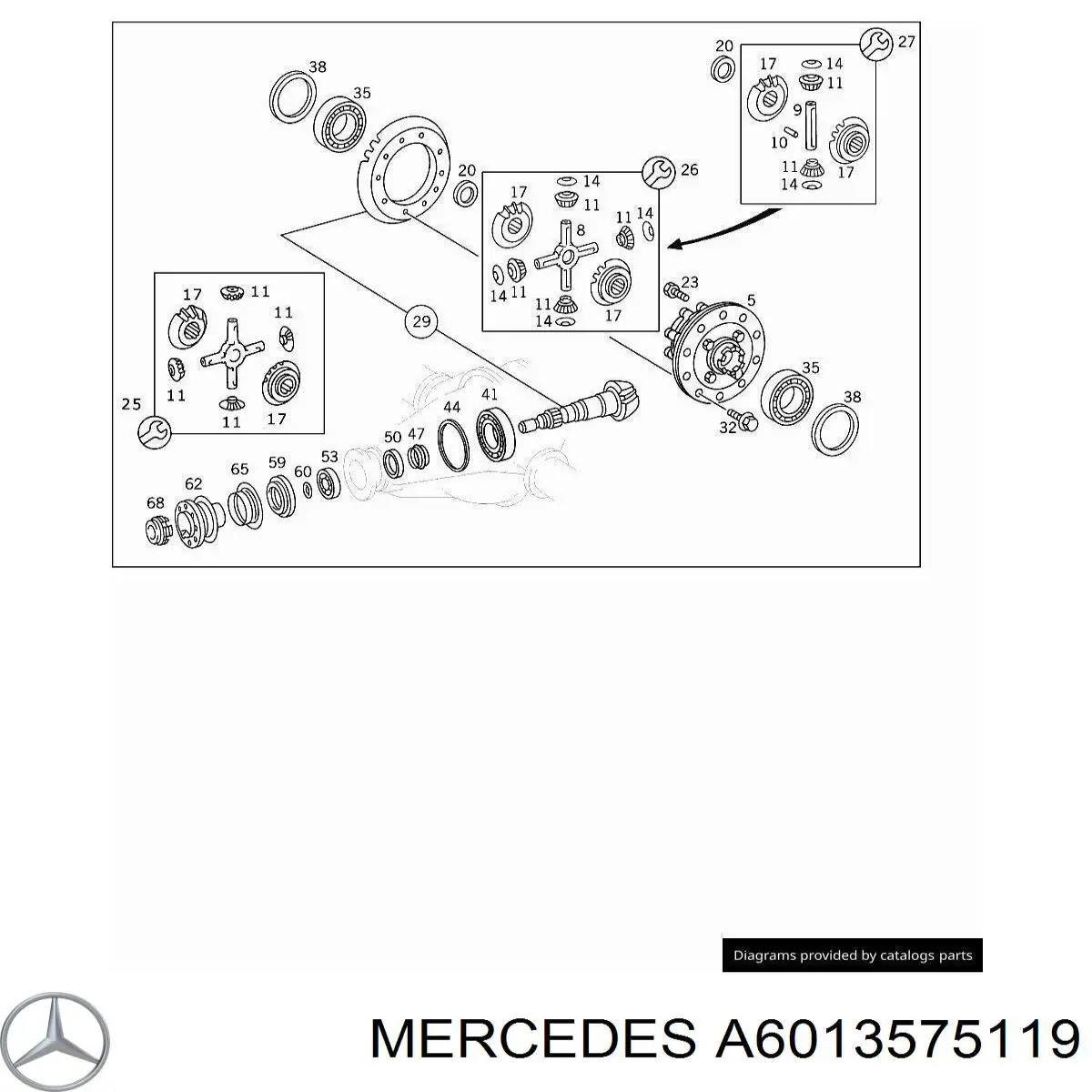 A6013575119 Mercedes 