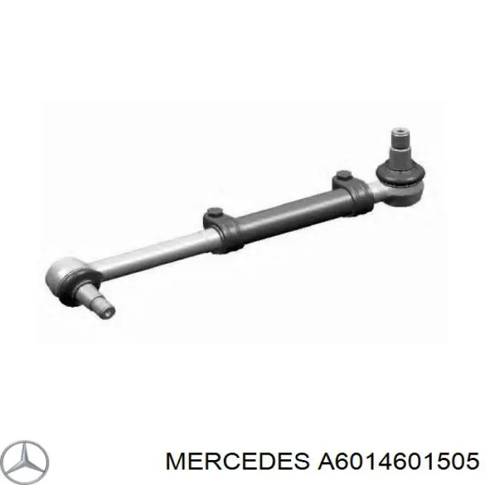 Тяга рулевая передней подвески продольная Mercedes A6014601505