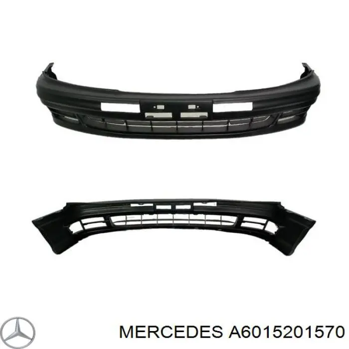 Передний бампер 6015200170 Mercedes