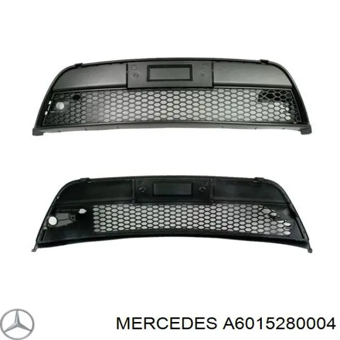 A6015280004 Mercedes Решетка переднего бампера
