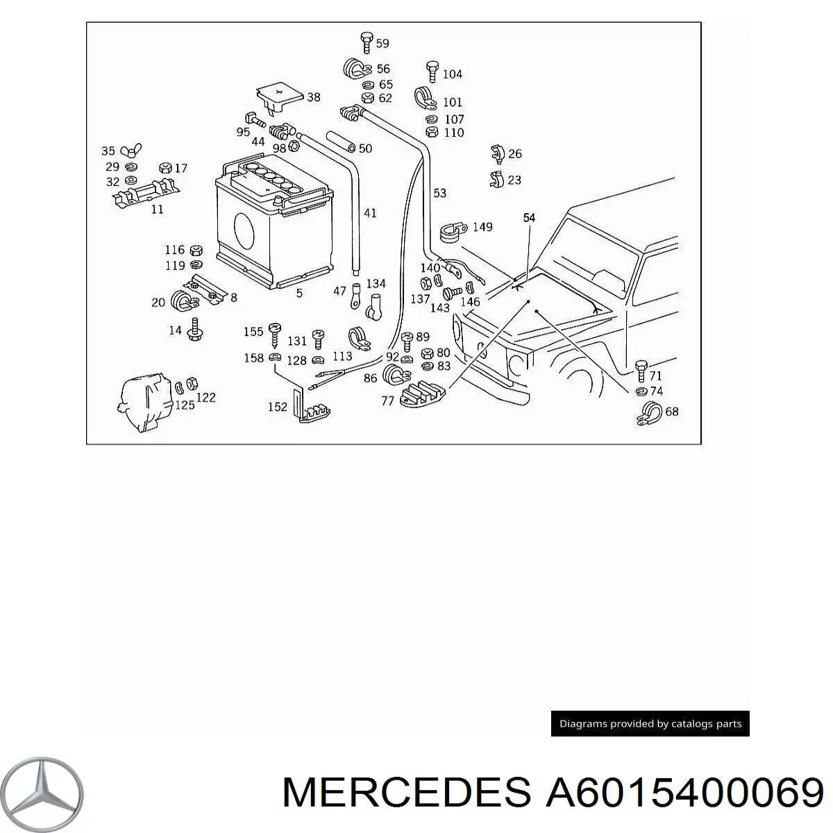 6015400069 Mercedes 