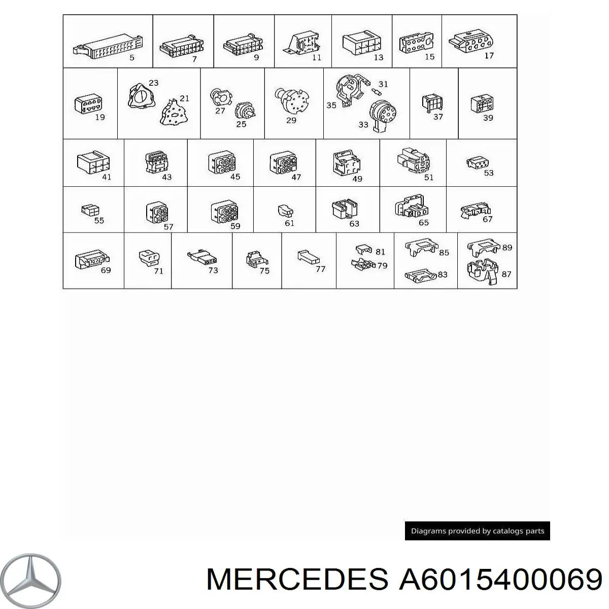  Mercedes 6015400069 цена, от 1.45 USD