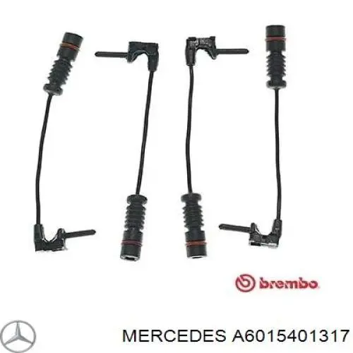 A6015401317 Mercedes датчик износа тормозных колодок передний