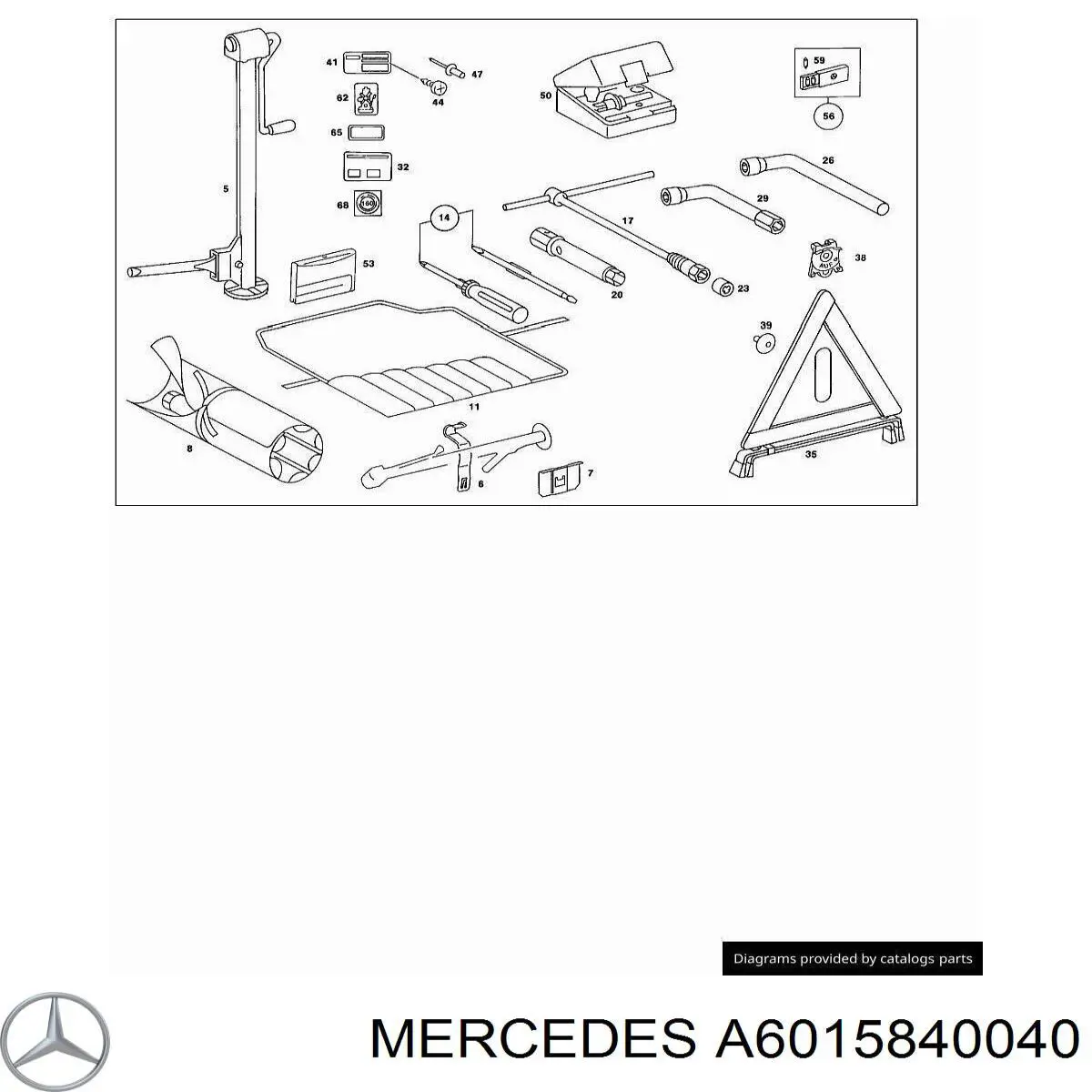  6015840040 Mercedes