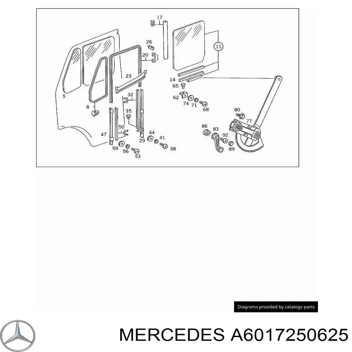  6017250625 Mercedes