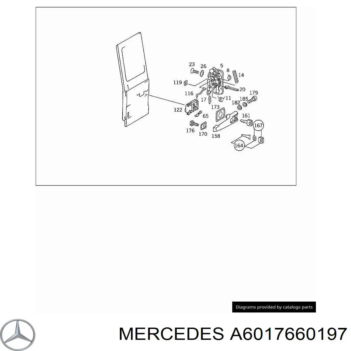 A6017660197 Mercedes 