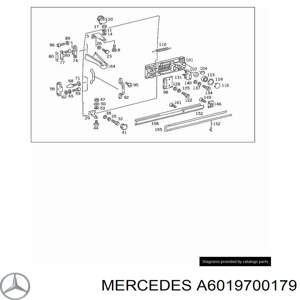 A6019700179 Mercedes 