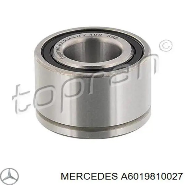 Ролик натяжителя приводного ремня Mercedes A6019810027