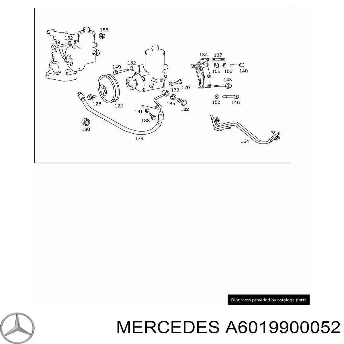  Mercedes A6019900052 цена, от 1.61 USD