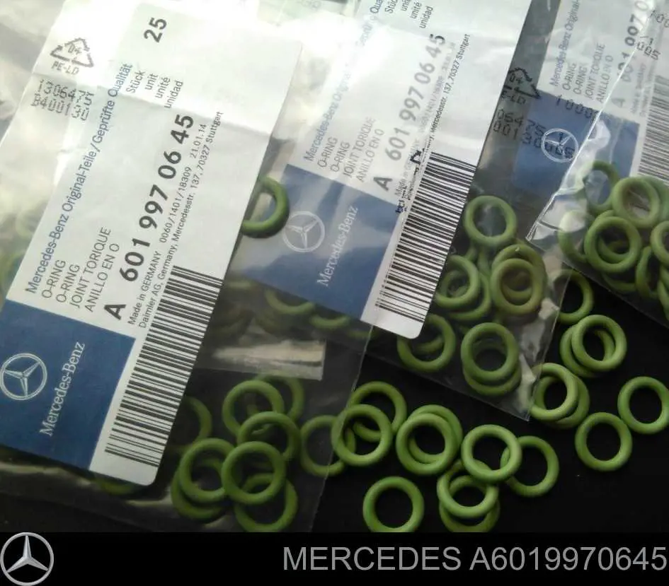 Кольцо уплотнительное топливной трубки Mercedes A6019970645