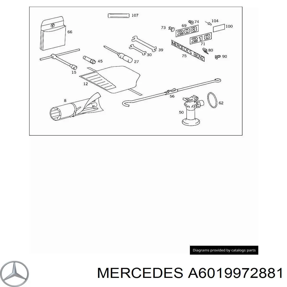  A6019972881 Mercedes