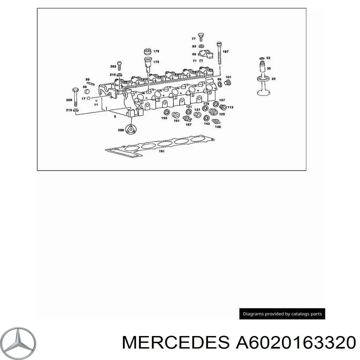  A6020163320 Mercedes