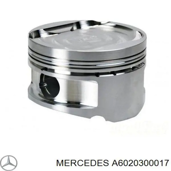 A6020300017 Mercedes поршень в комплекте на 1 цилиндр, std