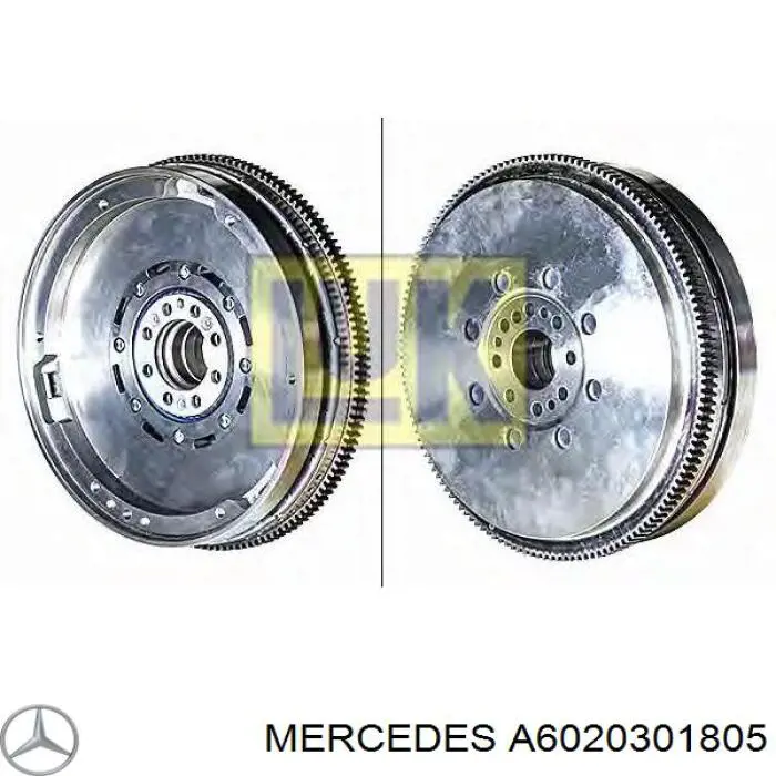 A602030180580 Mercedes маховик