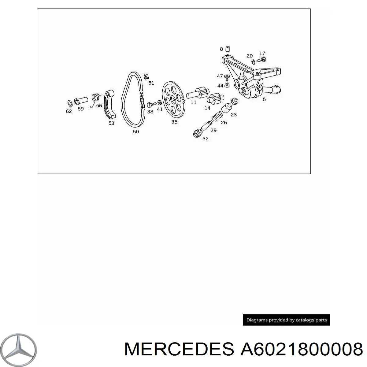 A6021800008 Mercedes 