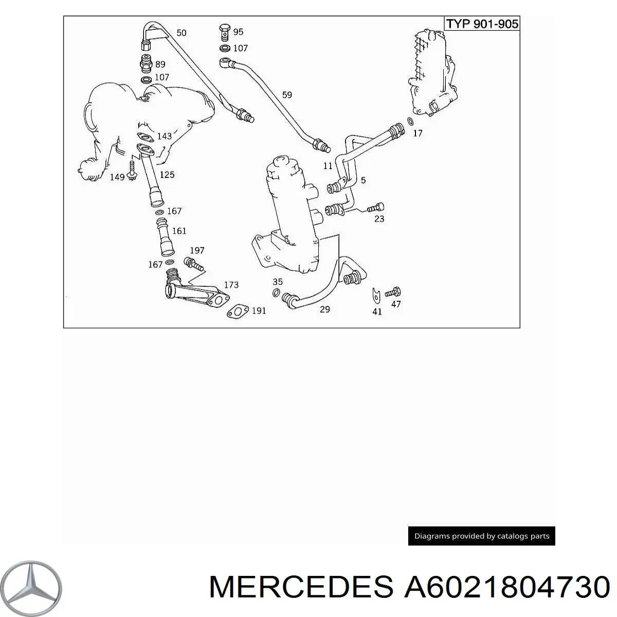 A6021804730 Mercedes 