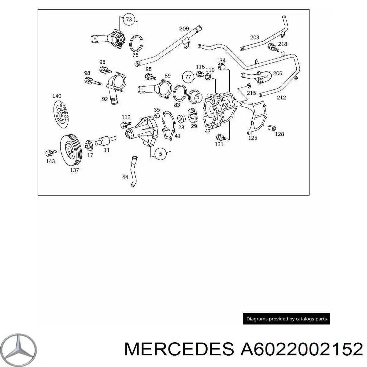 A6022002152 Mercedes 