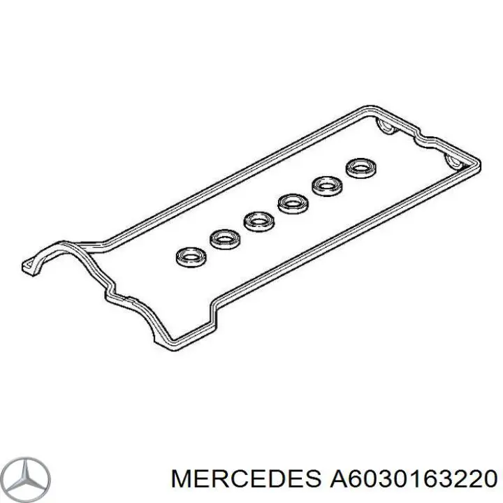 A6030163220 Mercedes прокладка гбц