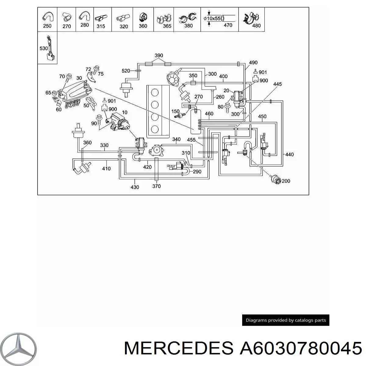  Mercedes 6030780045 цена, от 12.67 USD