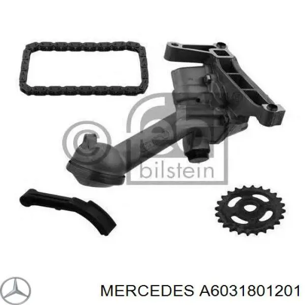 Помпа масляная Mercedes A6031801201 цена, от 88.69 USD