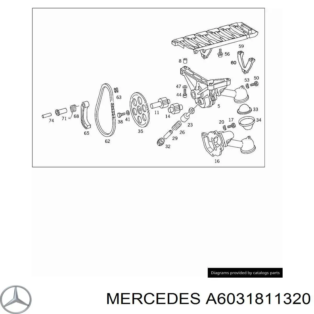  A6031811320 Mercedes