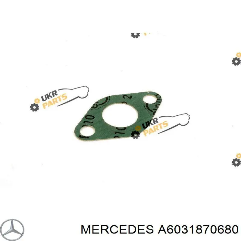 A6031870680 Mercedes vedante de mangueira de derivação de óleo de turbina