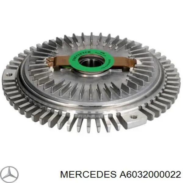 Acoplamento viscoso de ventilador de esfriamento A6032000022 Mercedes