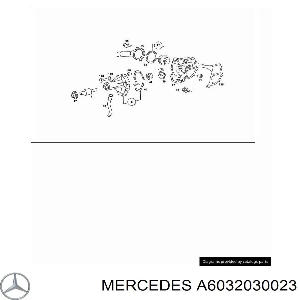 A6032030023 Mercedes 