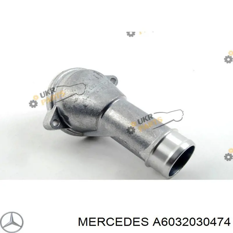 Caixa do termostato A6032030474 Mercedes
