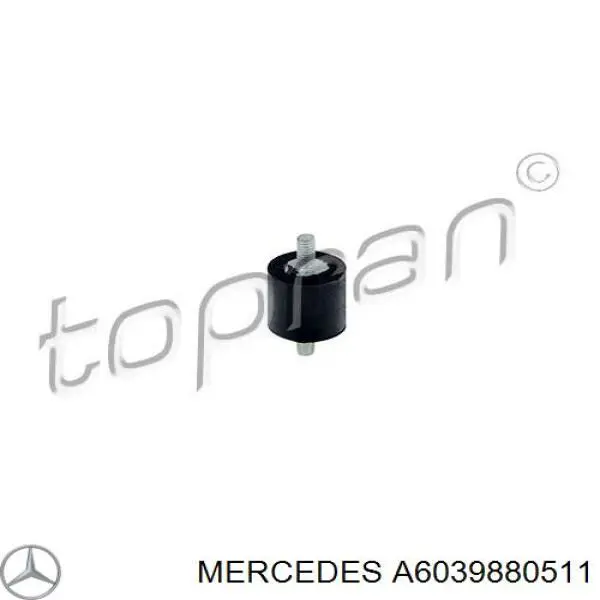Купить A6039880511 Mercedes Кронштейн воздушного фильтра