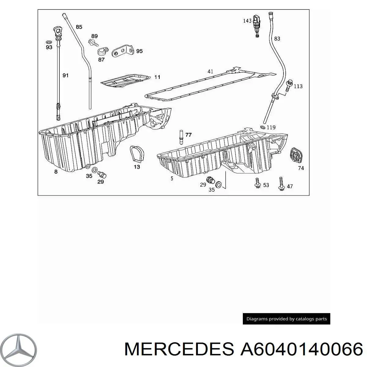 A6040140066 Mercedes 