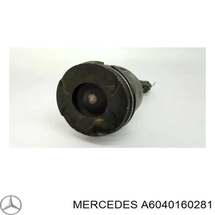 Трубка отвода картерных газов Mercedes 6040160281