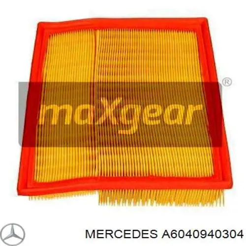 Купить A6040940304 Mercedes Автомобильный фильтр воздуха