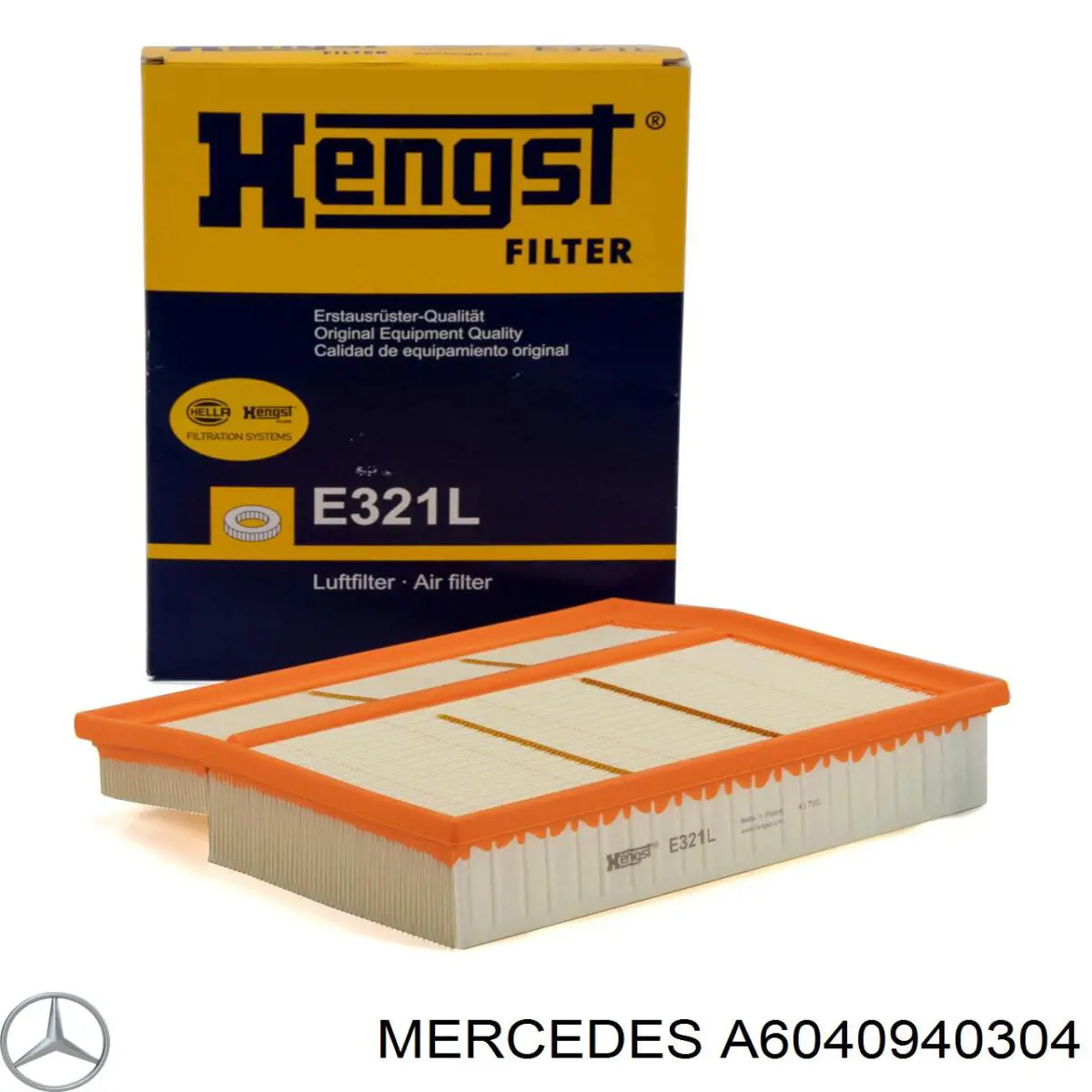 Элемент воздушного фильтра Mercedes A6040940304 цена, от 5.16 USD