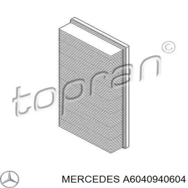 Купить A6040940604 Mercedes Автомобильный фильтр воздуха