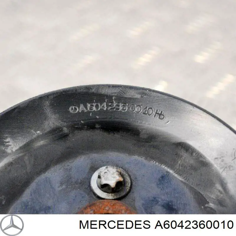 A6042360010 MERCEDES Polea, servobomba original y equivalente