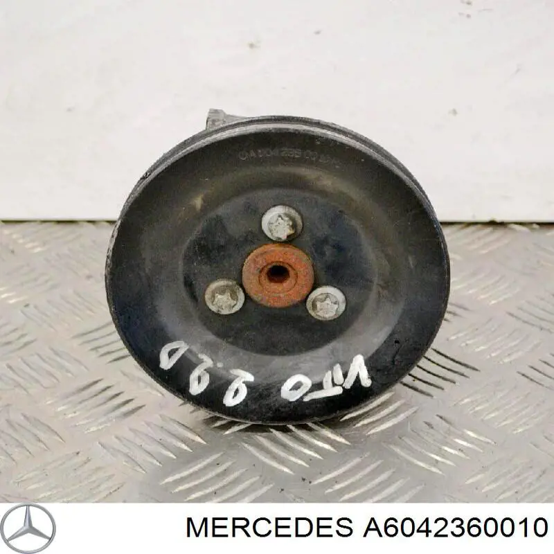 Шкив насоса ГУР A6042360010 Mercedes