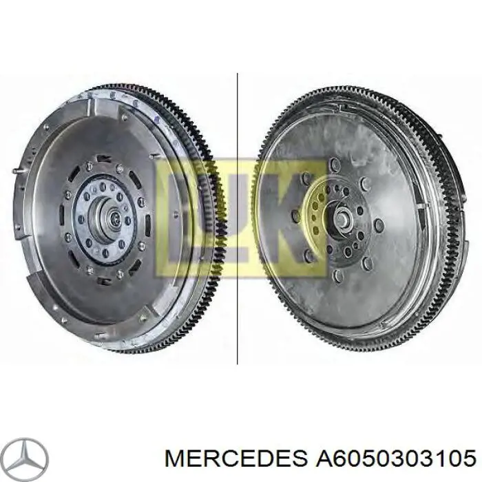 A6050303105 Mercedes маховик