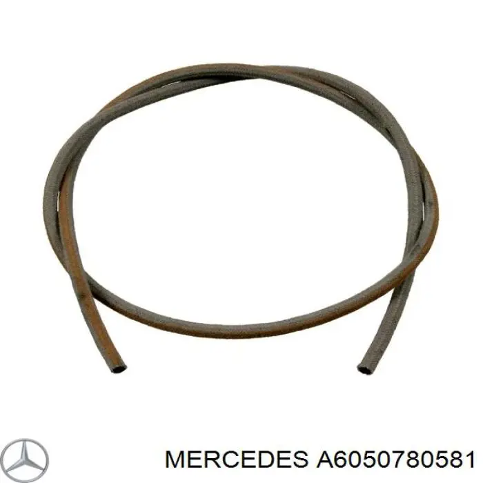 A6050780581 Mercedes трубка топливная, обратная от форсунок