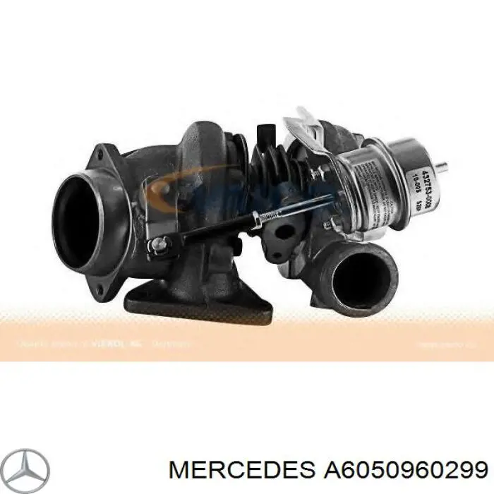 A605096029980 Mercedes турбина