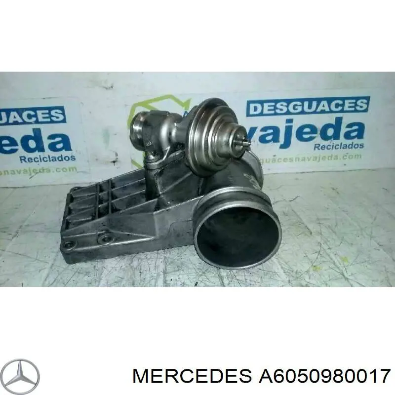 A6050980017 Mercedes comporta de regulação egr